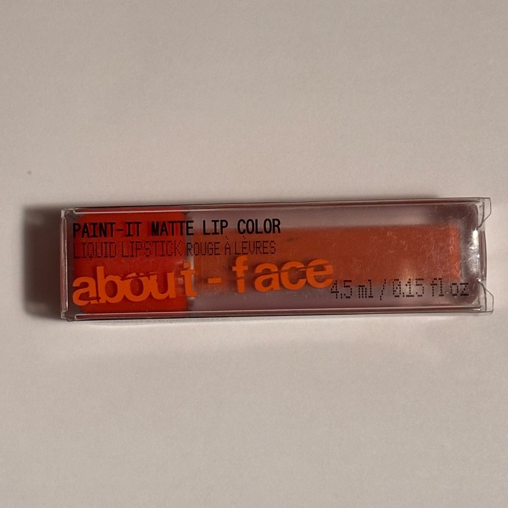 About-Face Paint-It Matte Lip Color - Canyon On Fire